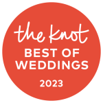 The Knot Best of Weddings 2023 Award Badge